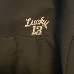 Lucky 13 bad ass button up brand new